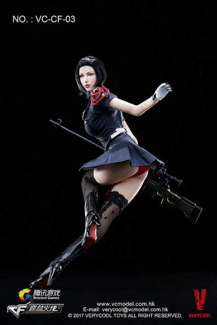 VeryCool 1/6 Scale Crossfire-Defender of Fox Legend Female Action Figure Box Set